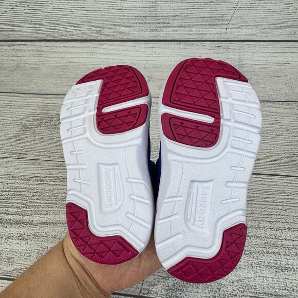 Saucony Girl's Bright Summer Quick Splash Water Sneakers Size 7 - Picture 8 of 10